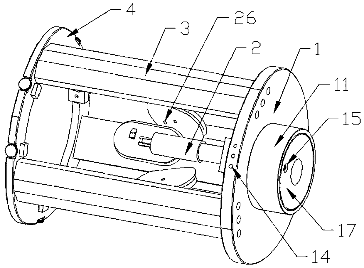 Vacuum adsorption fixture for radome