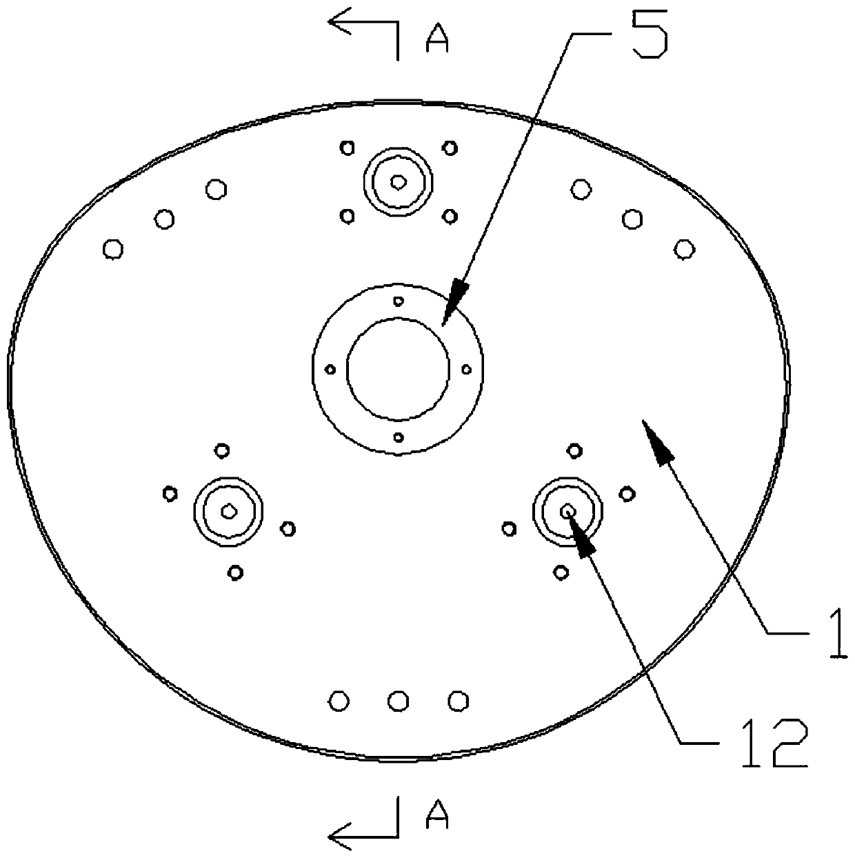 Vacuum adsorption fixture for radome