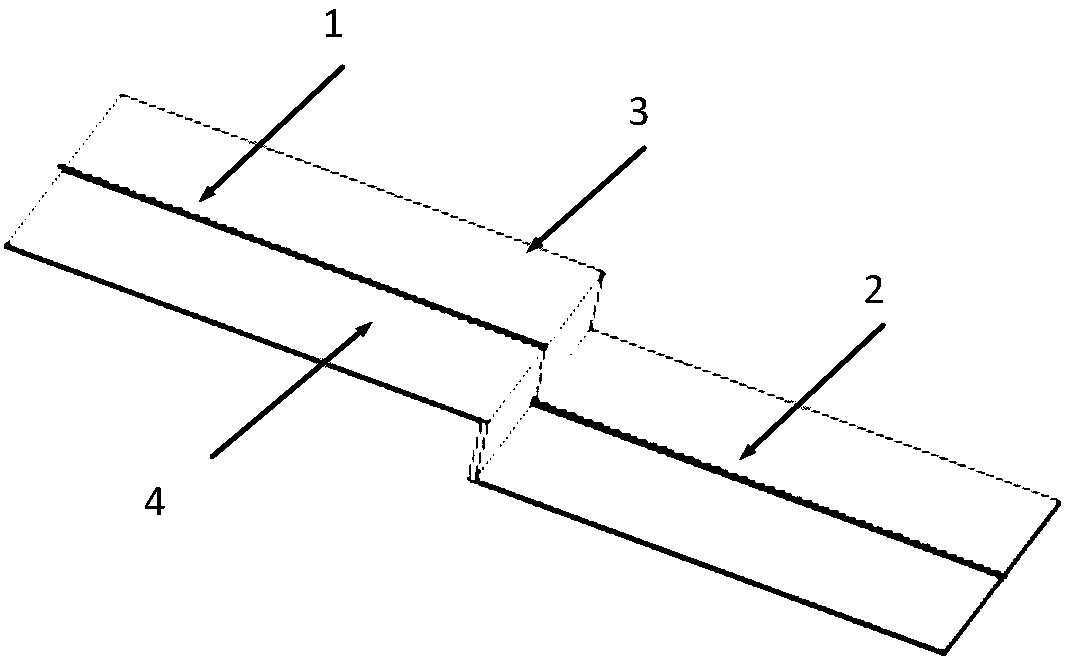 Z-shaped welding line stirring friction welding process method