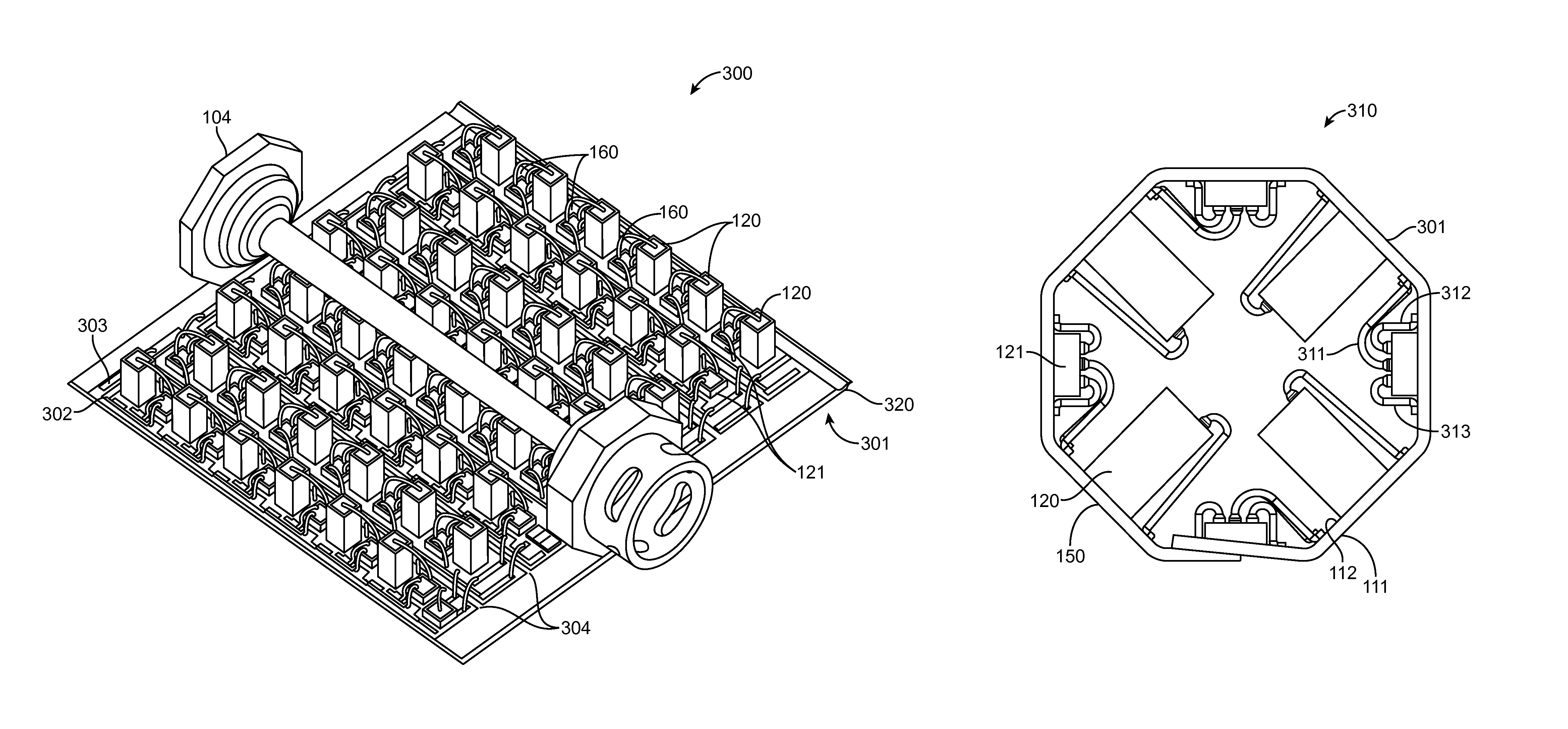 Implantable wireless accoustic stimulators with high energy conversion efficiencies