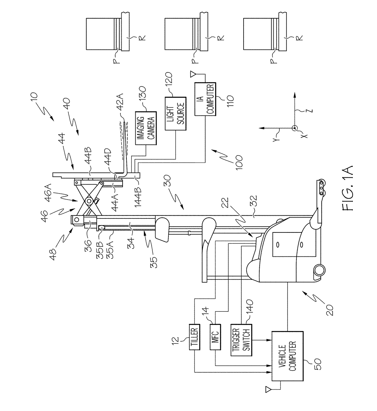 Pallet detection using units of physical length