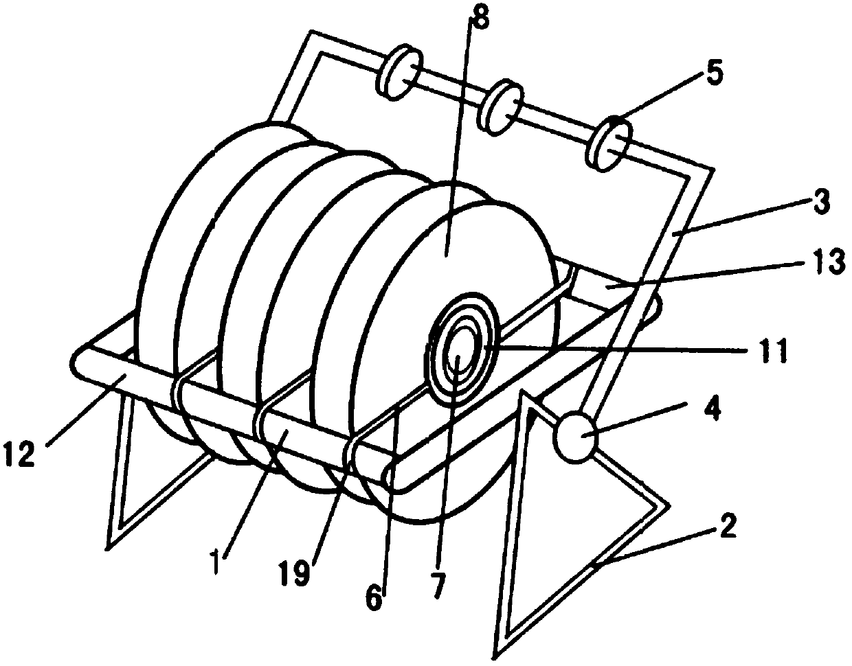 Wire spool of 3D printer