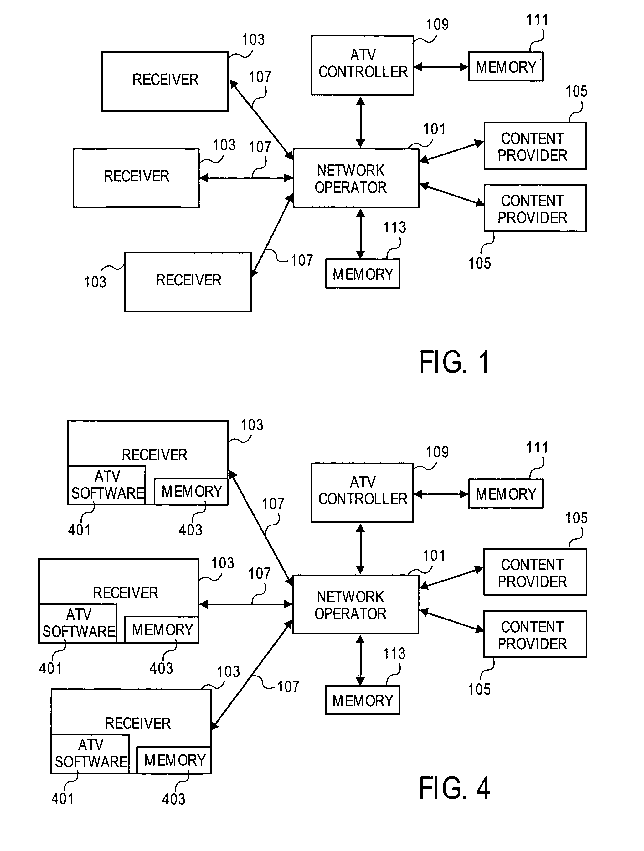 Method and system for controlling and auditing content/service systems