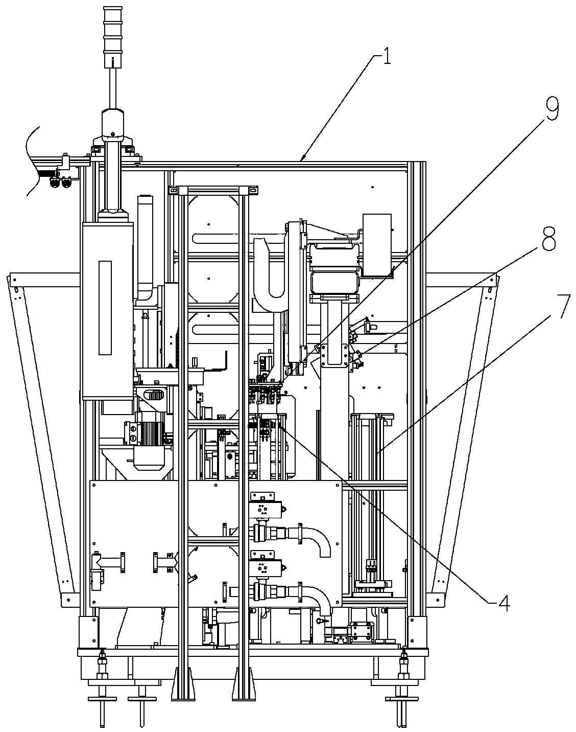 Anti-misrecognition control method and device for gearbox friction plate set automatic assembling