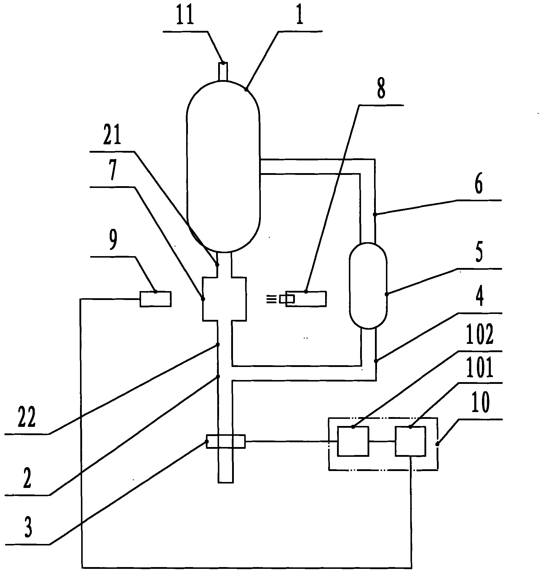 Chemical product concentration and crystallization device with detector