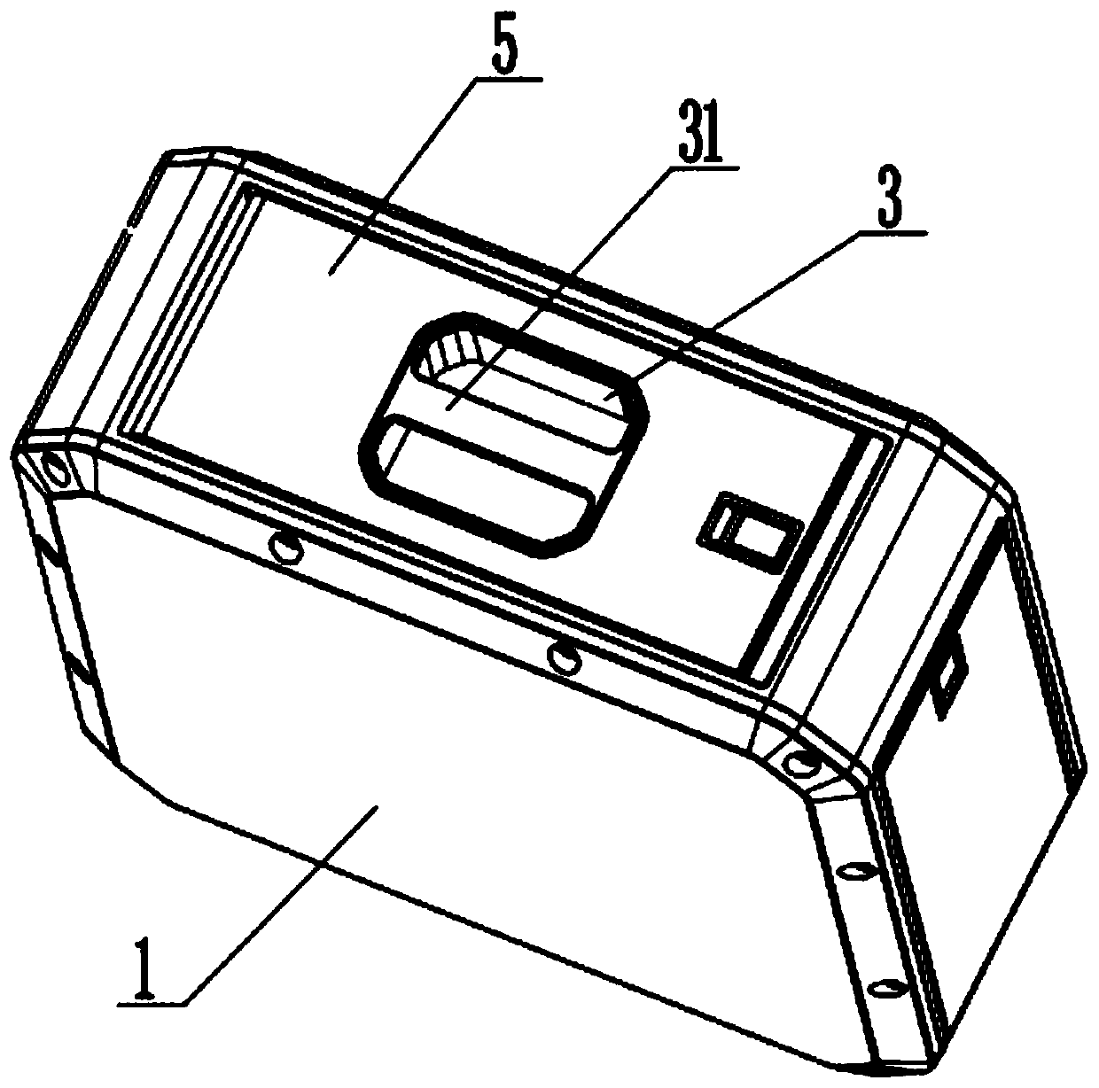 Server case with storage function