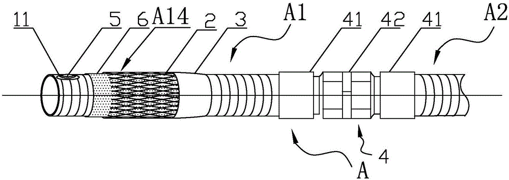 Hose microporous aerator for oxygenating and stirring natural water and aquatic breeding water