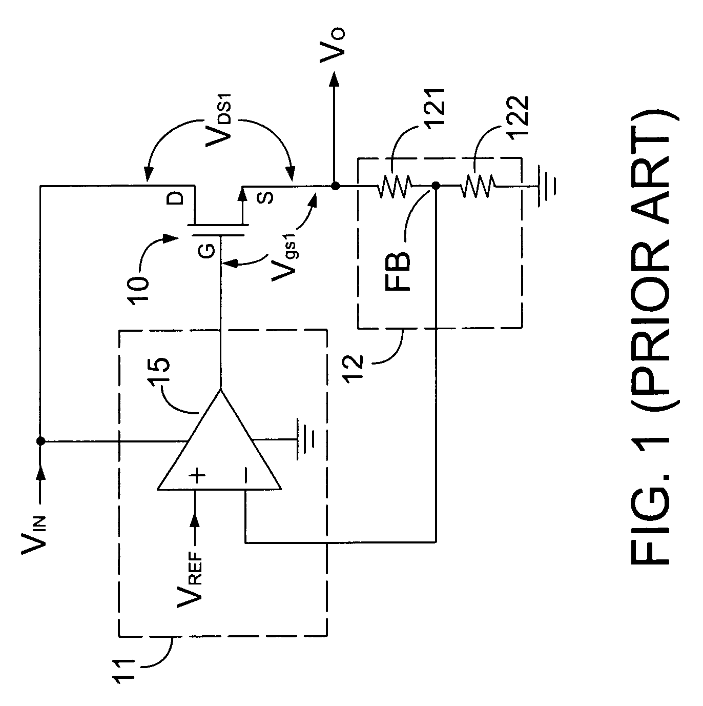 Low dropout regulator with wide input voltage range