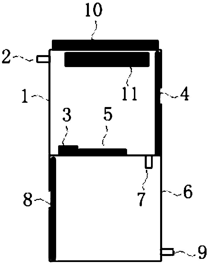 Electric water boiler having isolating function and control method of electric water boiler