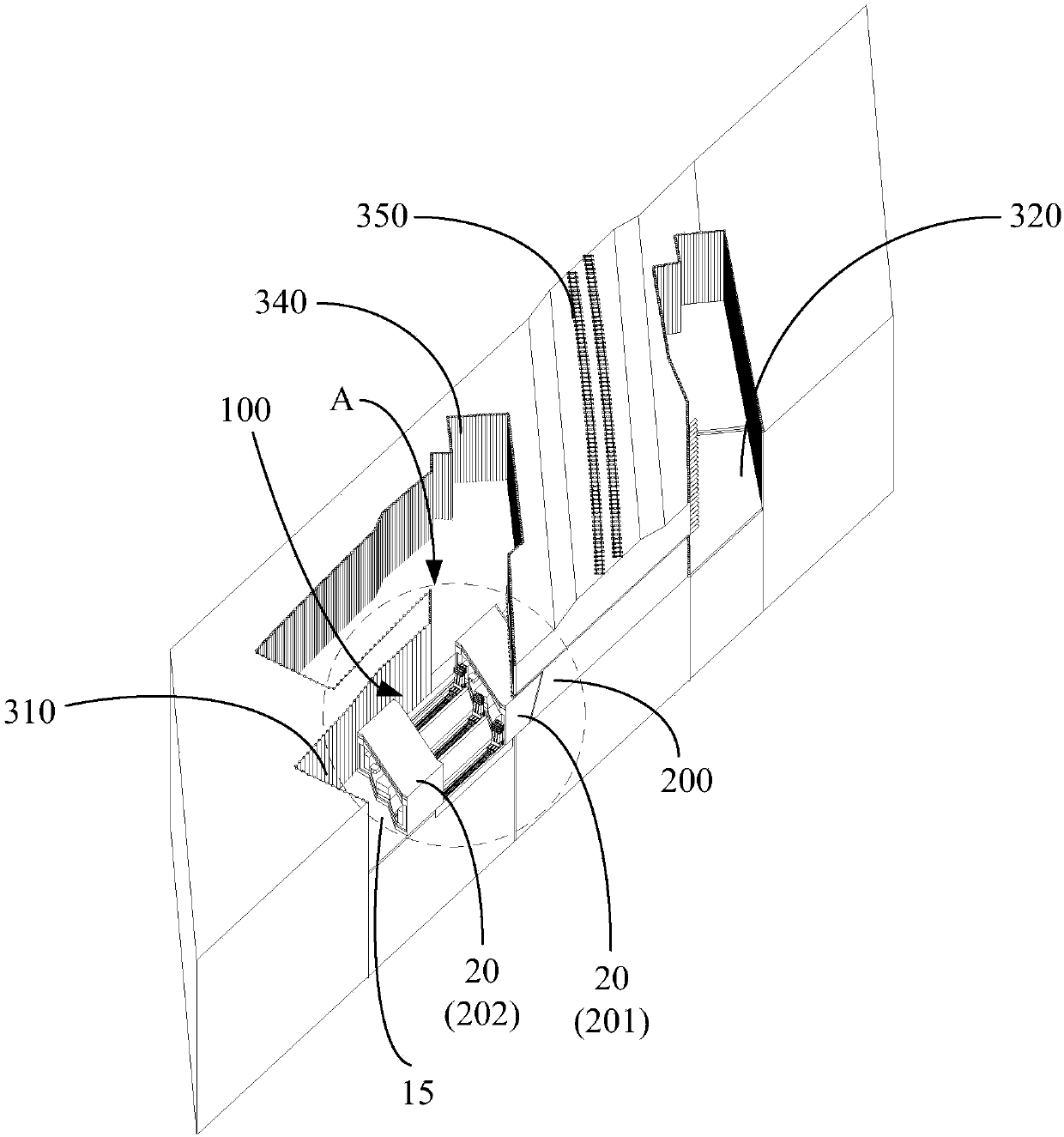 Box culvert relaying pushing system with pushing frame assembly