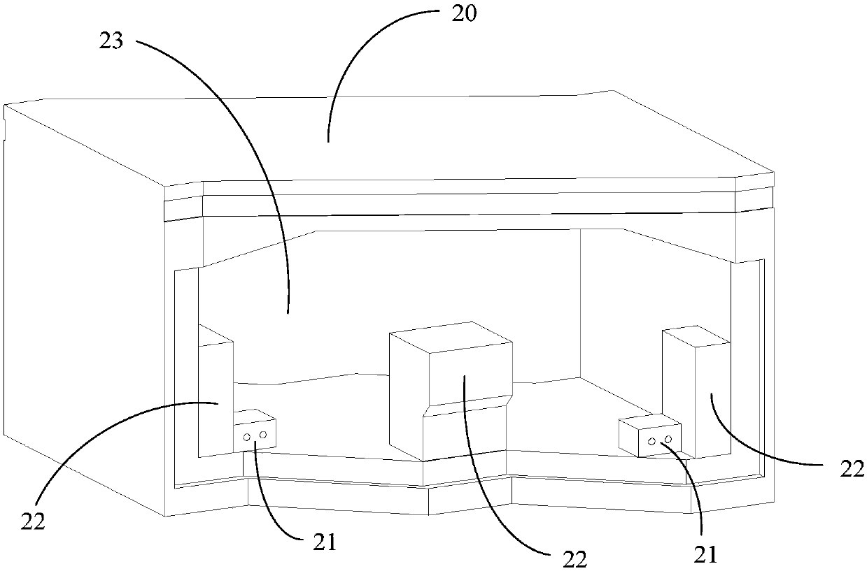 Box culvert relaying pushing system with pushing frame assembly