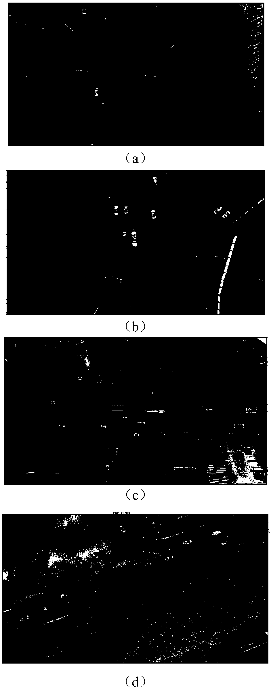 Aerially-photographed vehicle real-time detection method based on deep learning