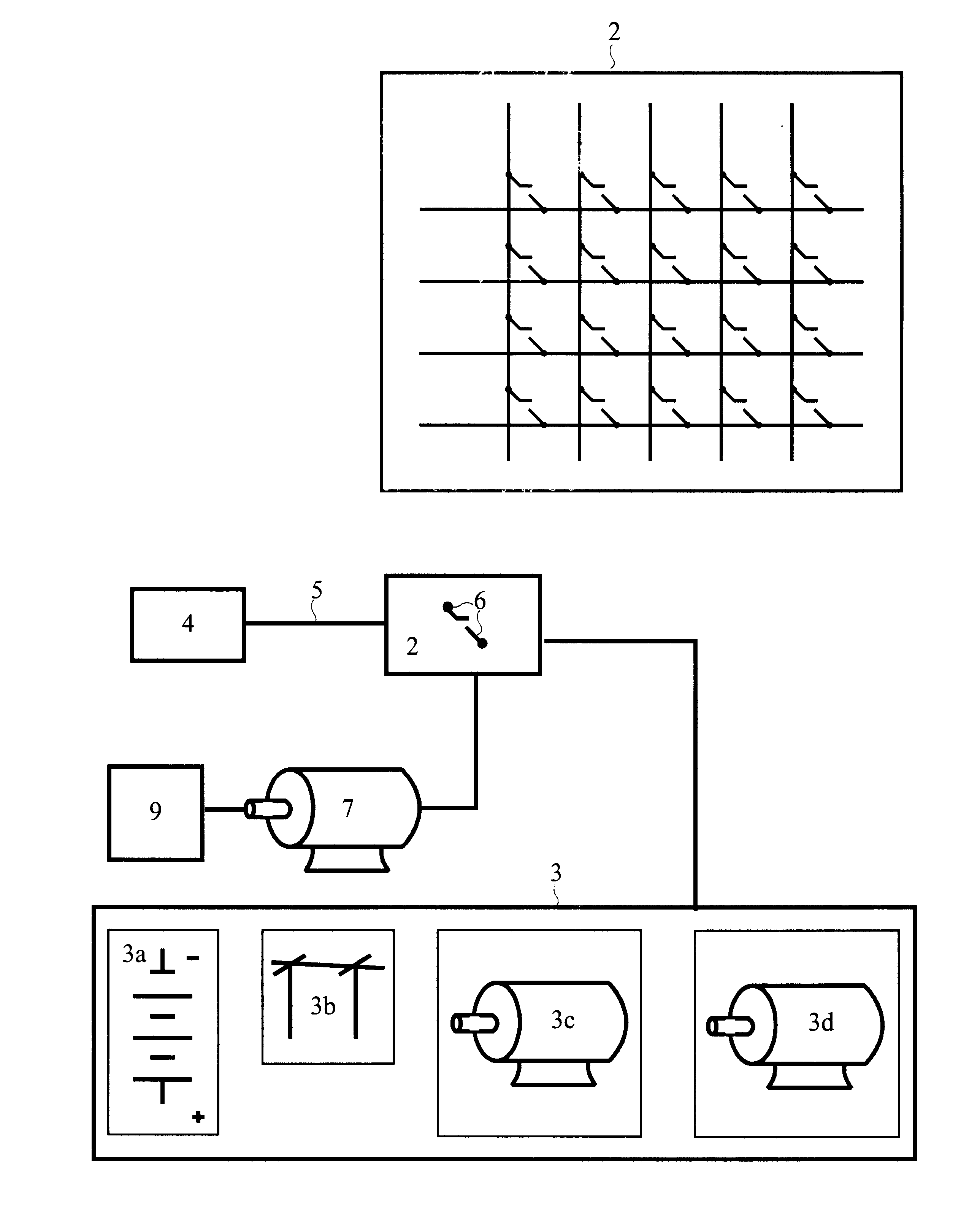 High phase order cycloconverting generator and drive means