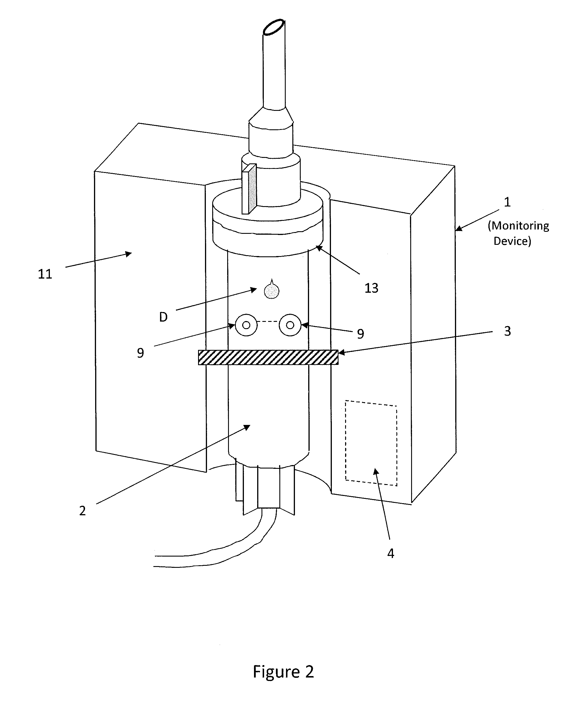 Automated intravenous monitoring device