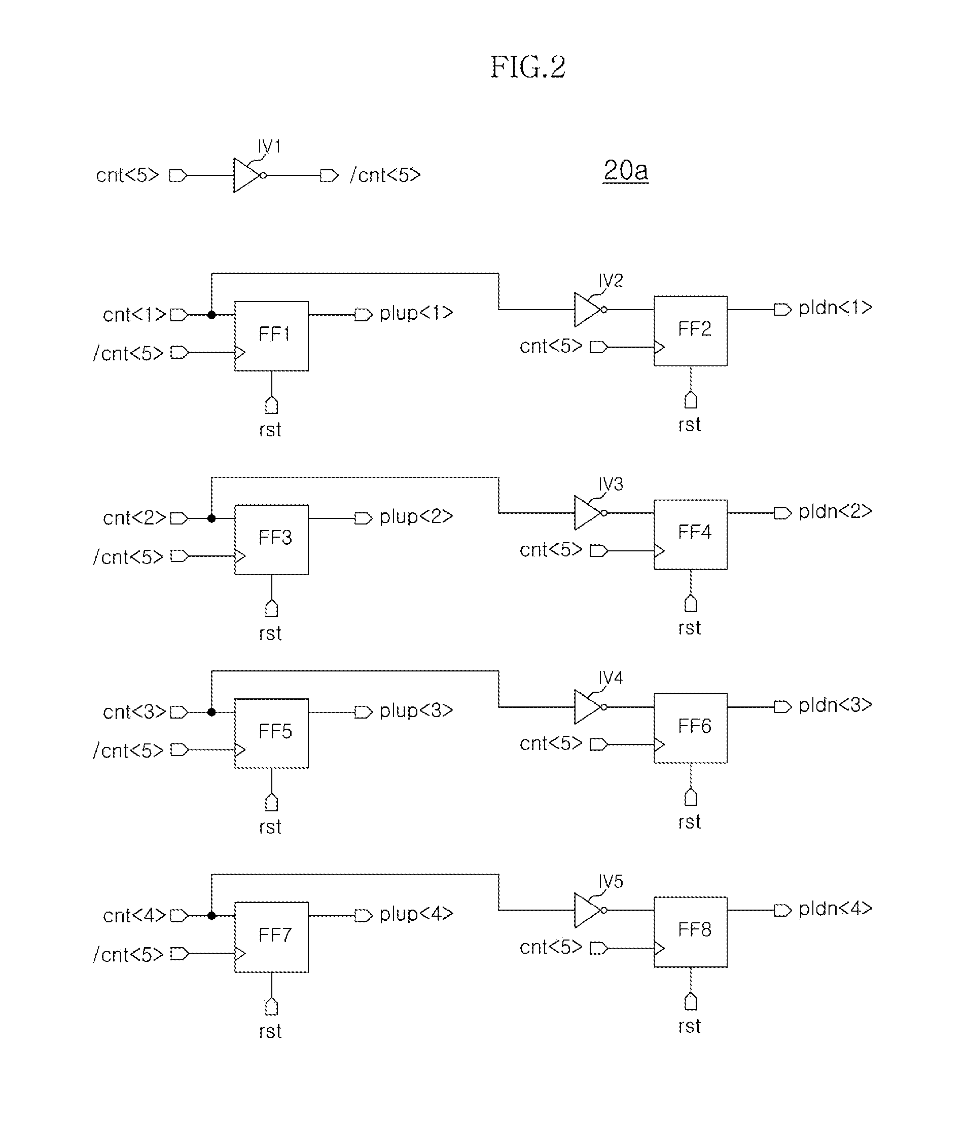 Duty cycle correcting circuit and method of correcting a duty cycle