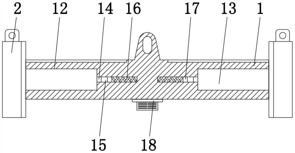 Hoisted object balance alarm device