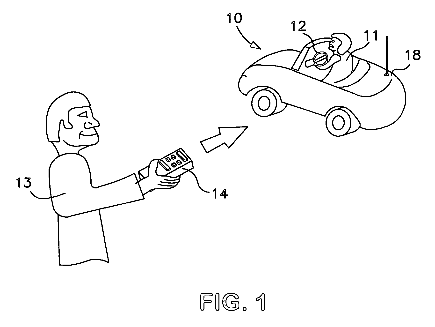 Remote/occupant controlled toy vehicle