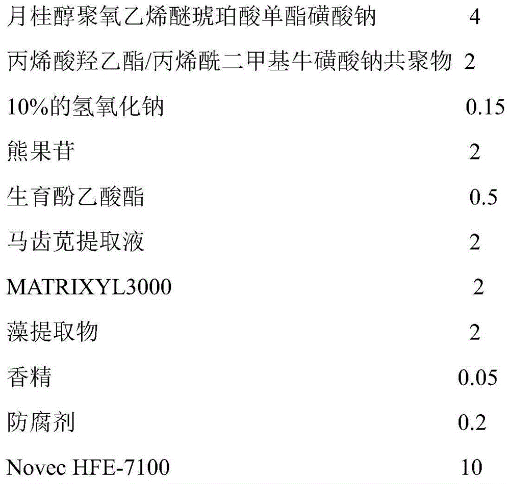 Self-foaming cosmetic composition and preparation method thereof