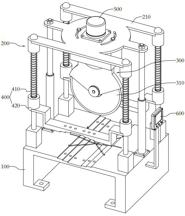 Cutting device for door and window aluminum profiles