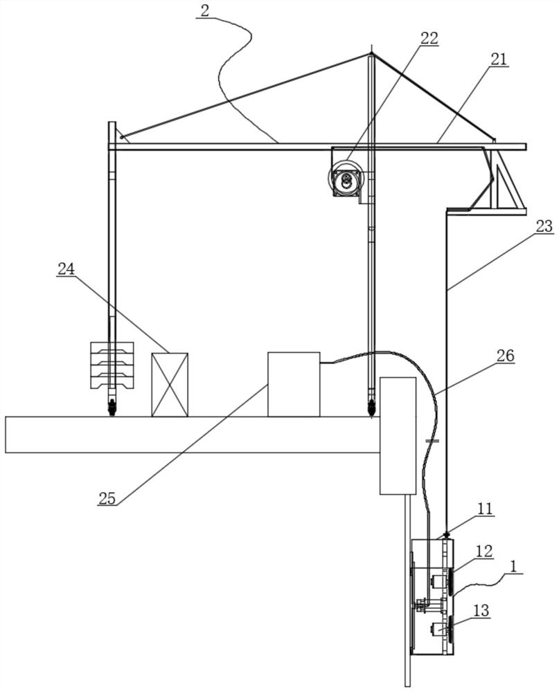 High-rise outdoor cleaning device