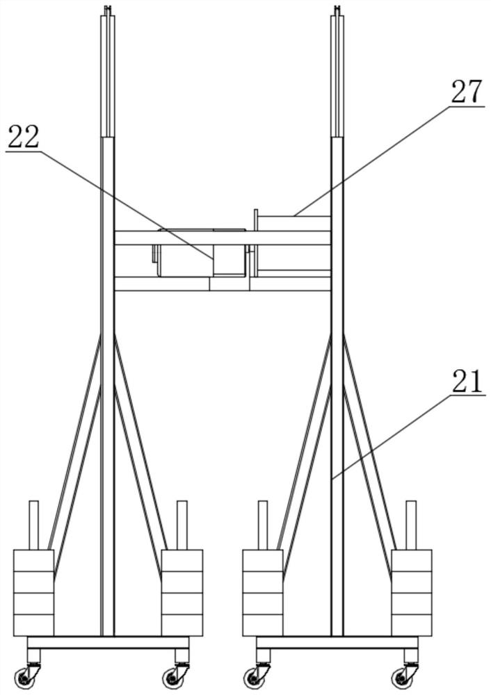 High-rise outdoor cleaning device