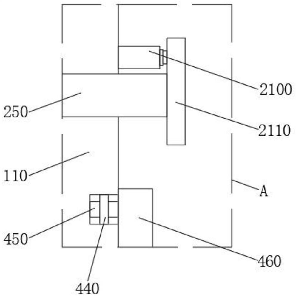 A tobacco machine has an internal cleaning structure