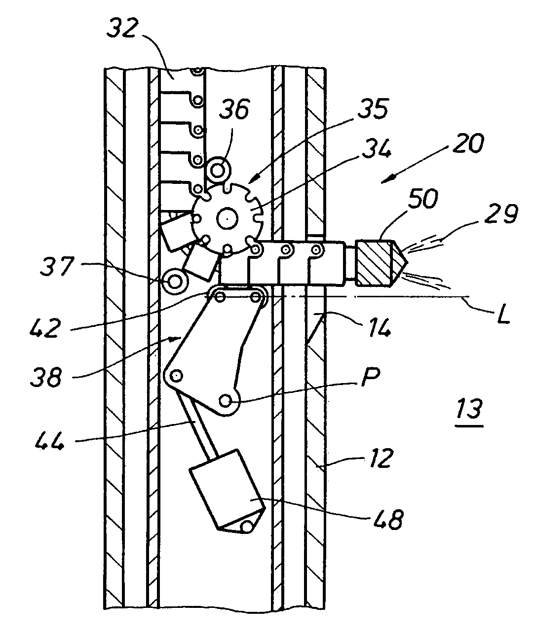 Mechanical and fluid jet horizontal drilling method and apparatus