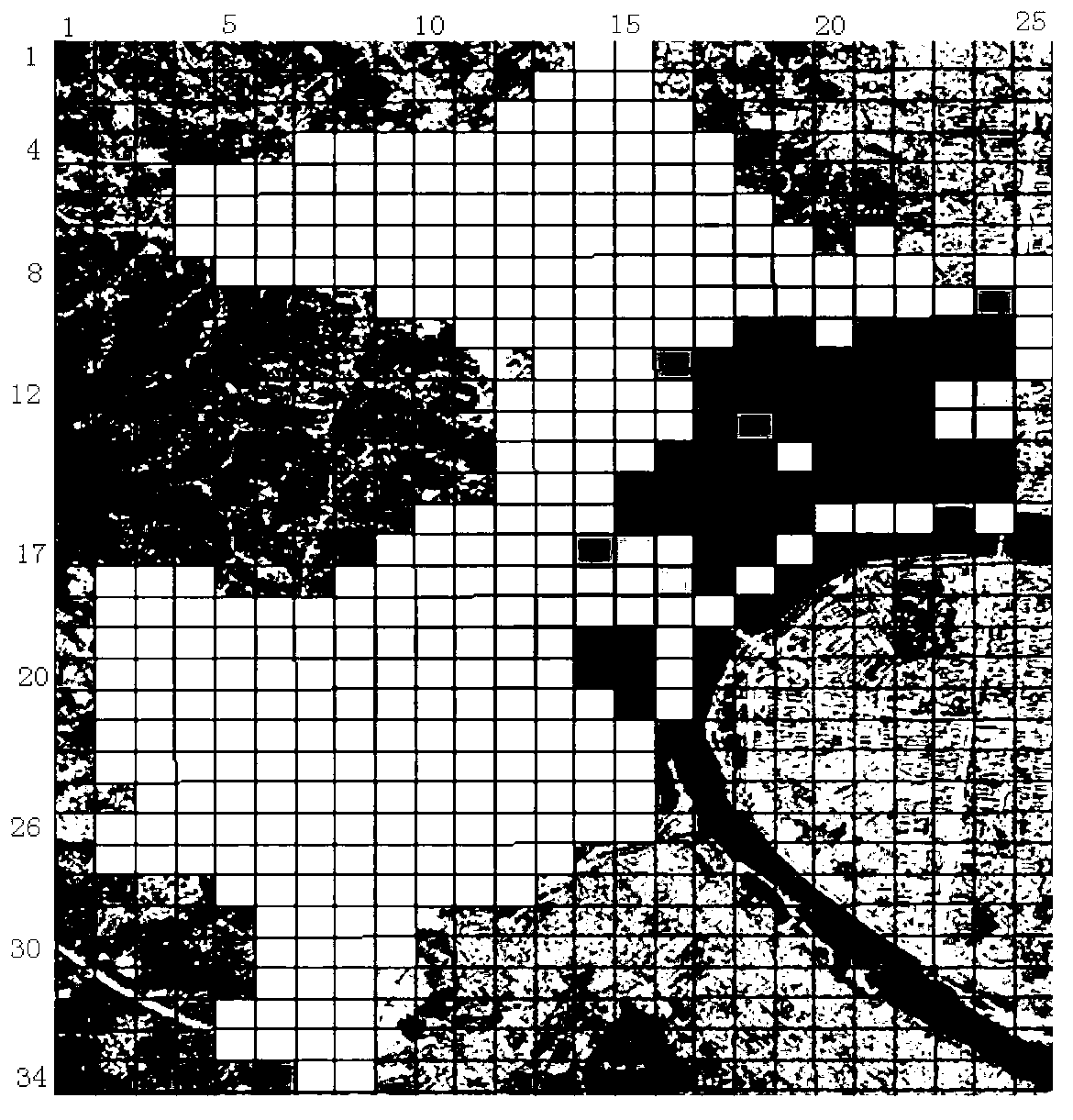 Method for obtaining load density index based on cellular historical data