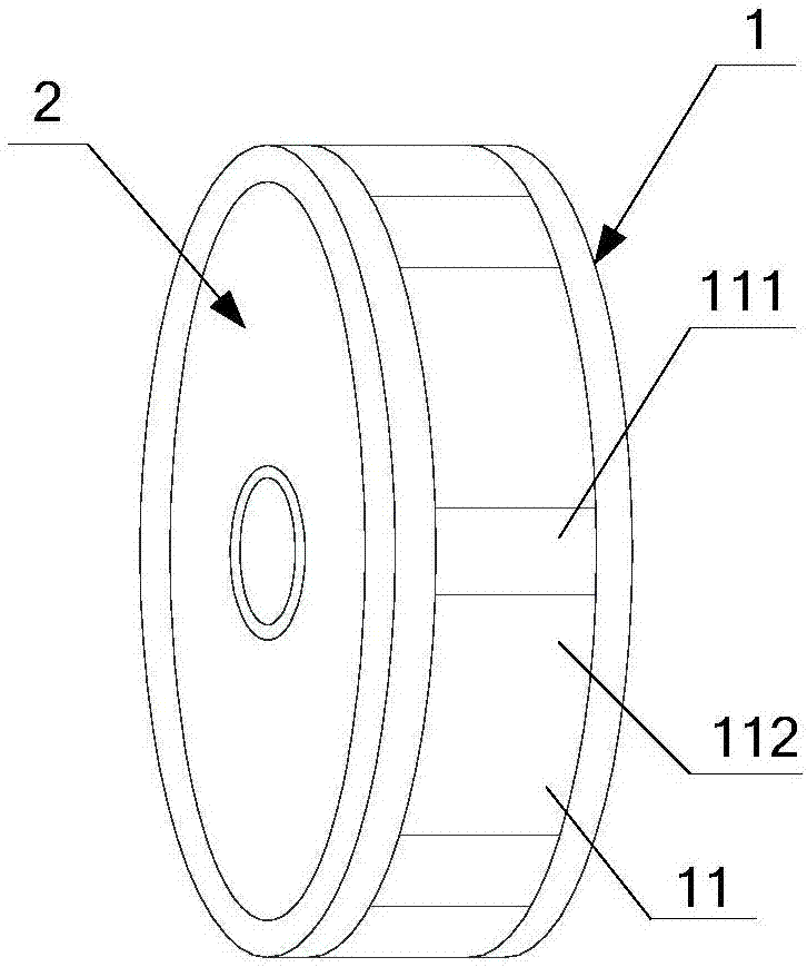 Magnetism-adjustable permanent magnet wheel