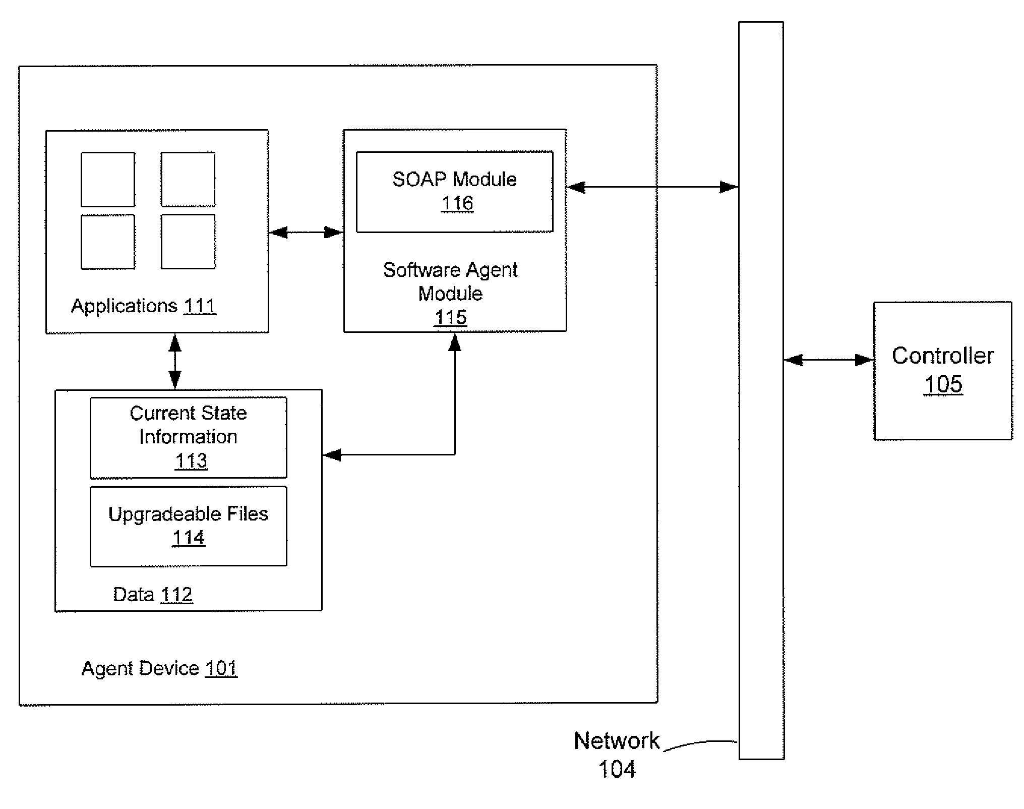 Method for retrieving updates via the internet