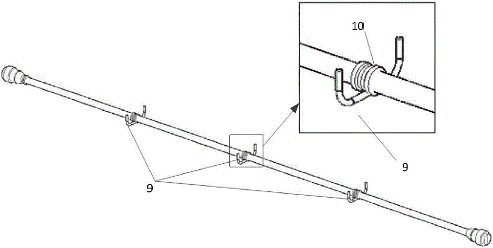 Large-span bridge elastic-plastic damping system