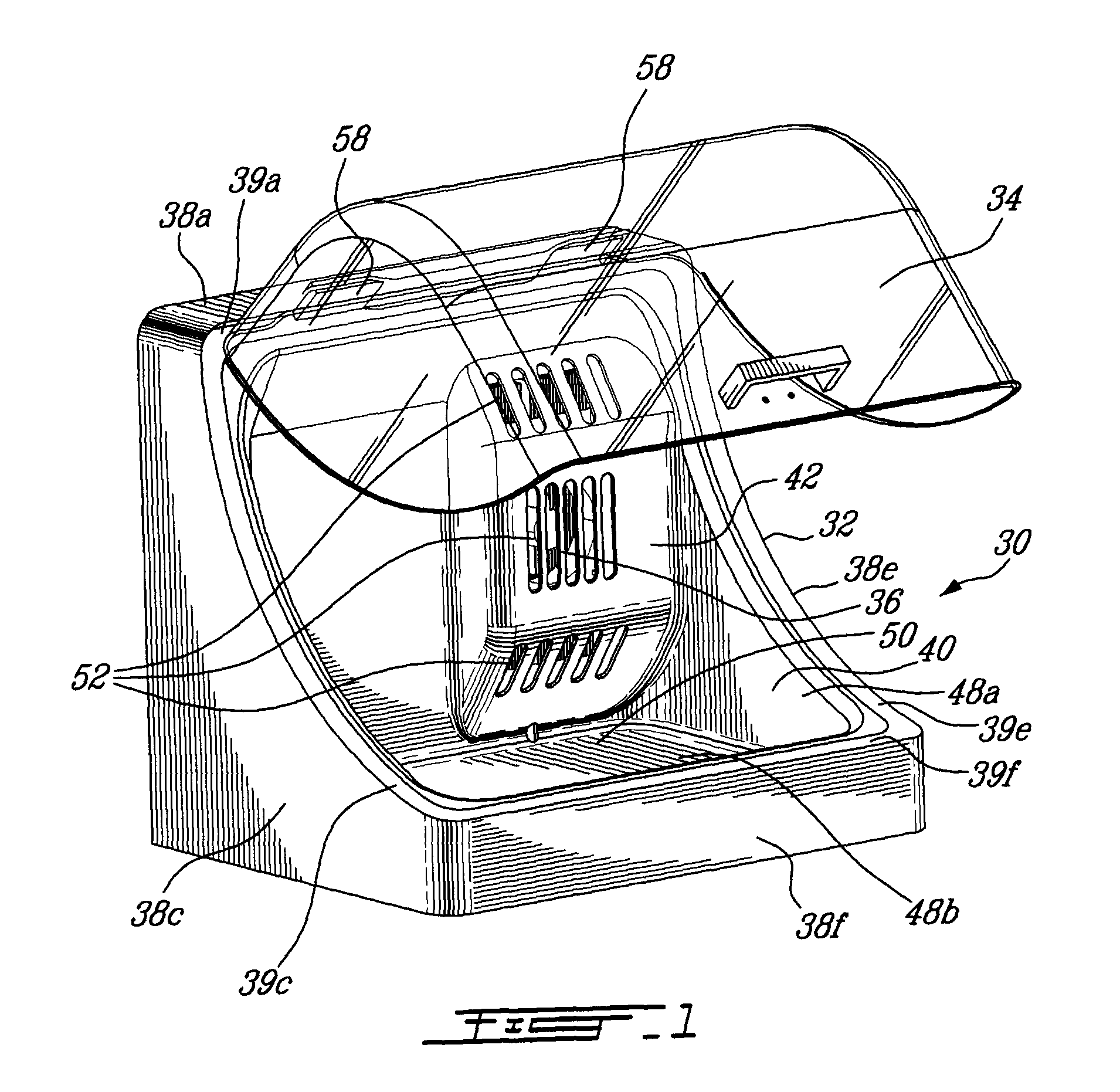 Portable temperature-controlled container