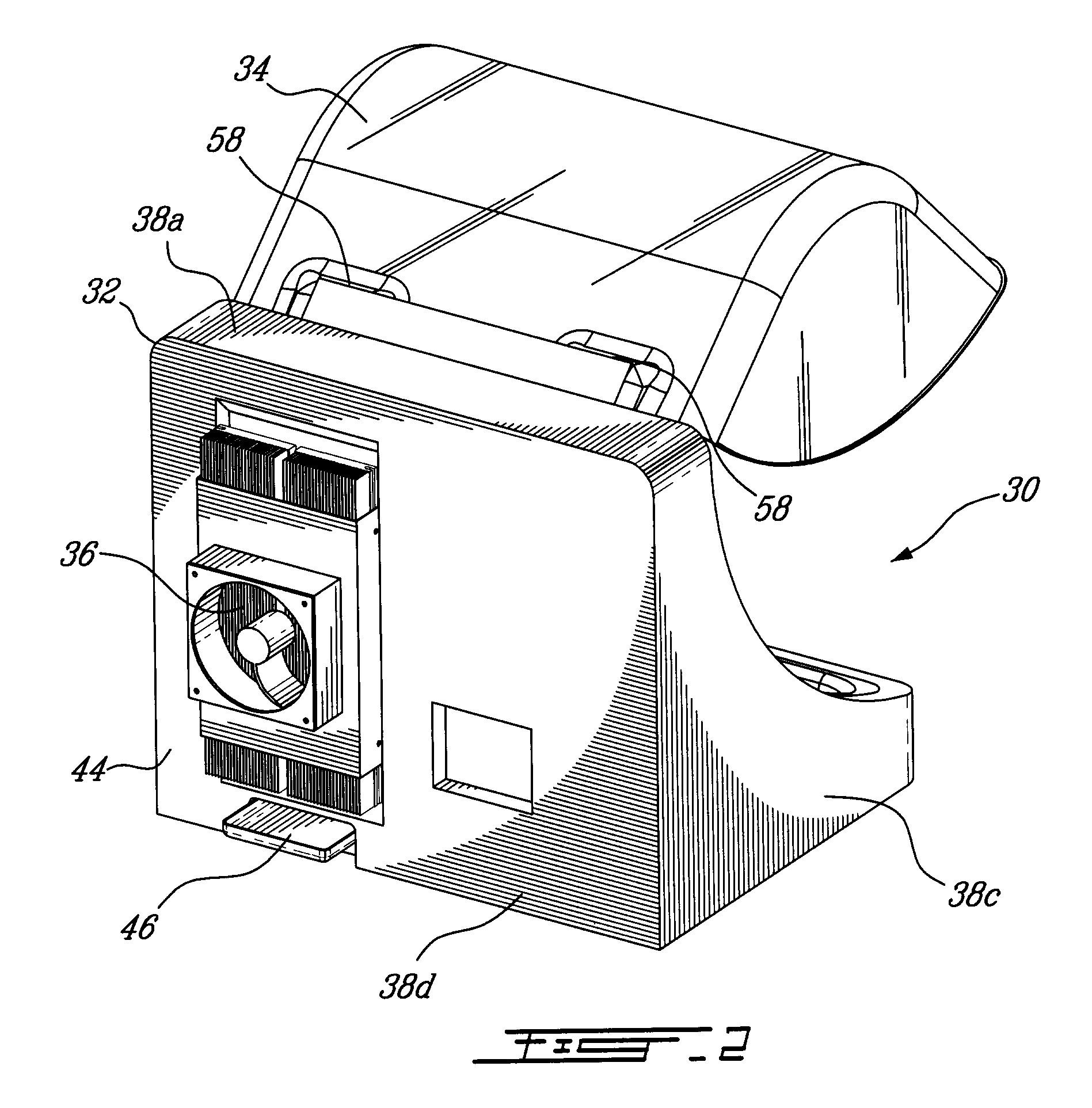 Portable temperature-controlled container