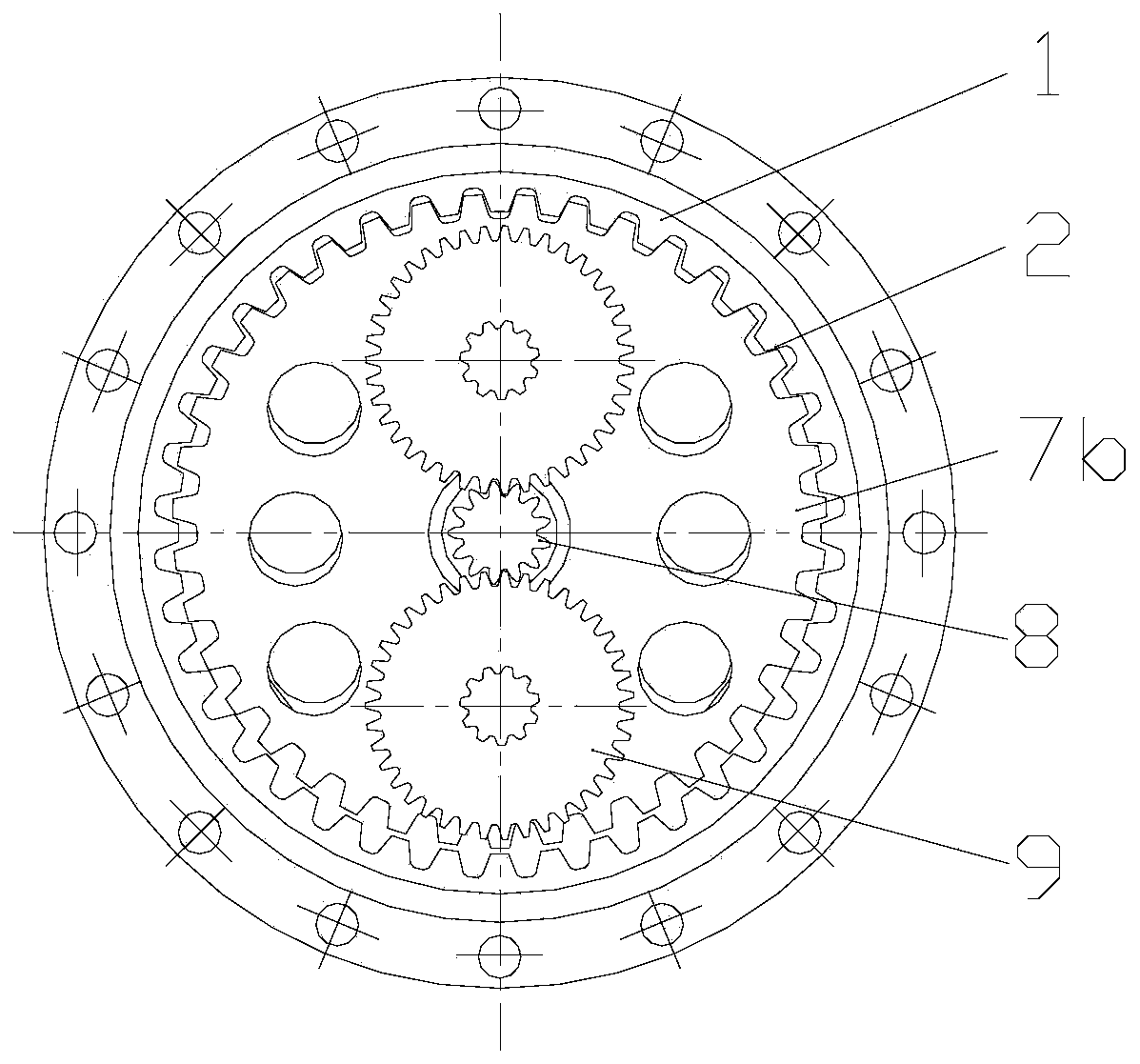 2K-V speed reducer