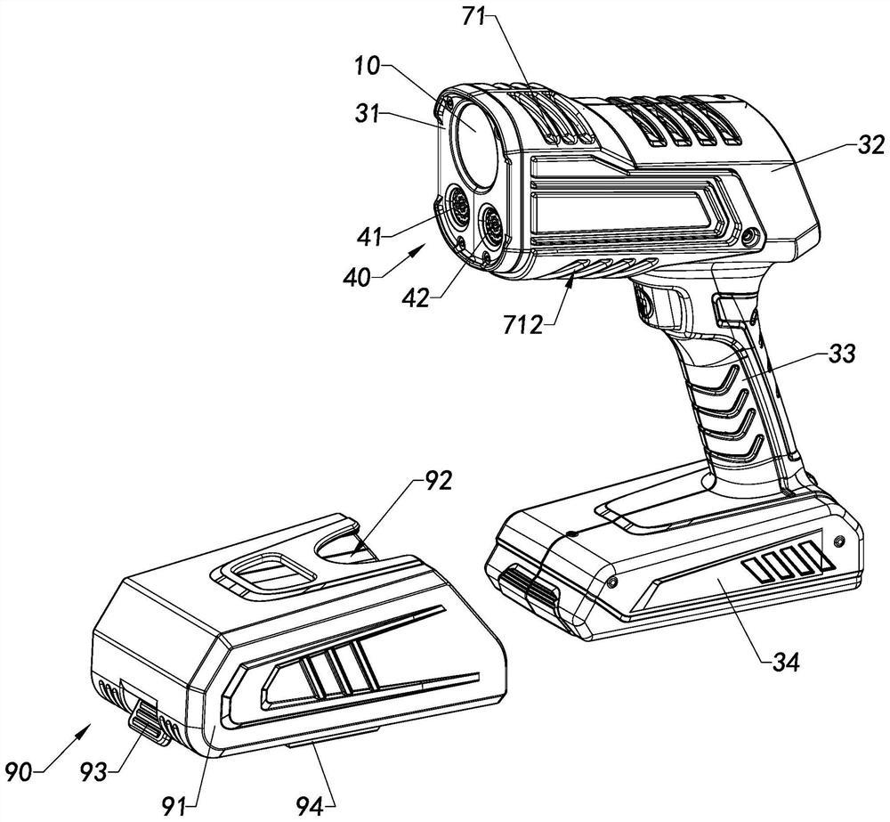 Curing lamp and curing control method thereof