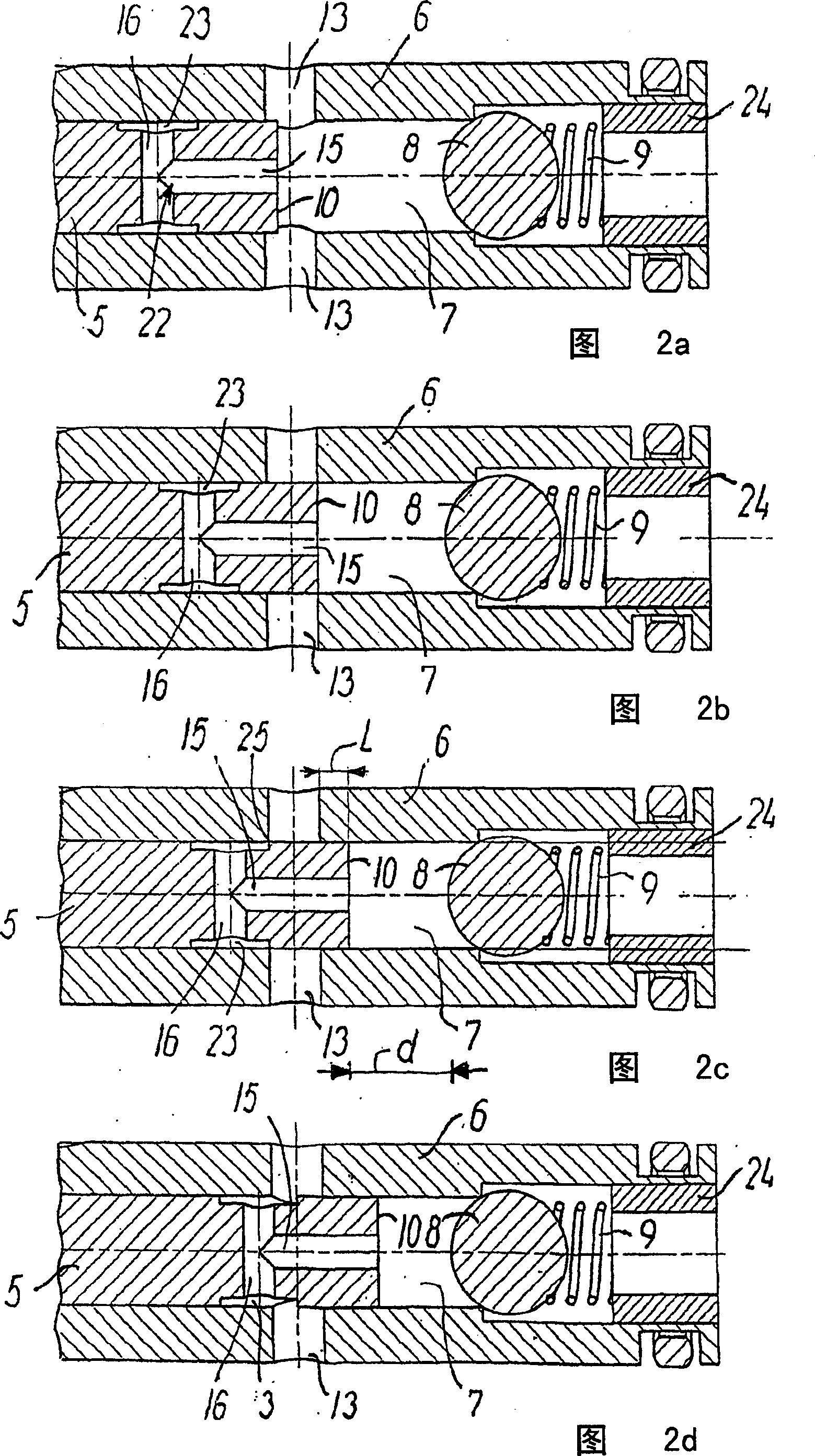 A reciprocating liquid pump for delivery of liquid fuel to a domestic burner device