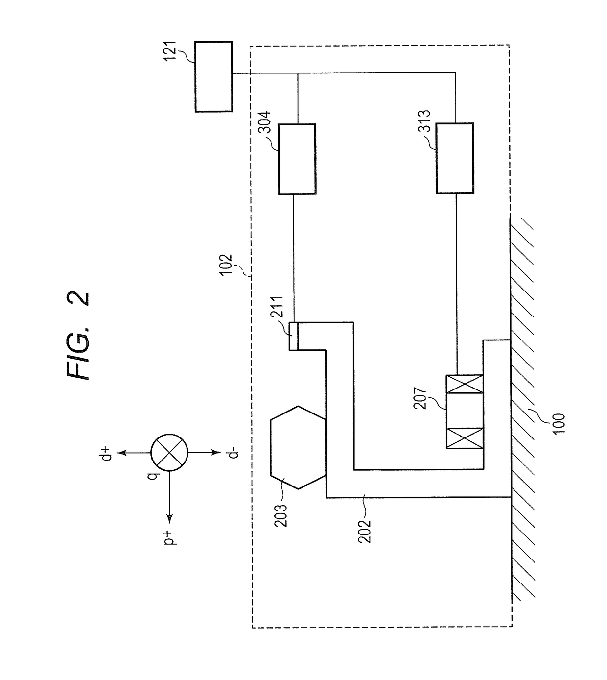 Transport system, processing system, and control method of transport system