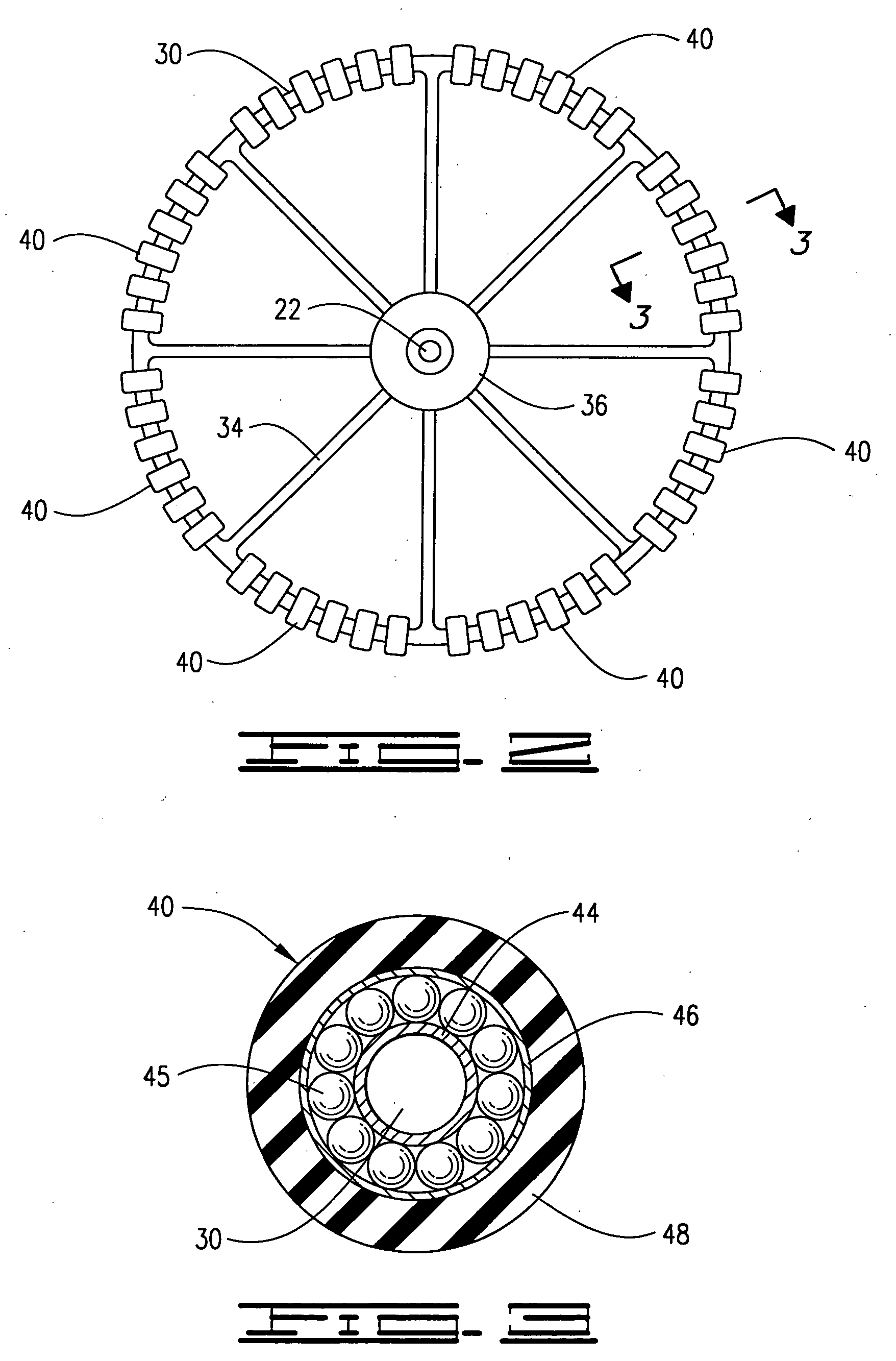 Wheel assembly and wheelchair