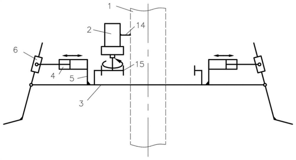 Magnetic control plasma arc additive manufacturing electric arc and wire tail end position matching method