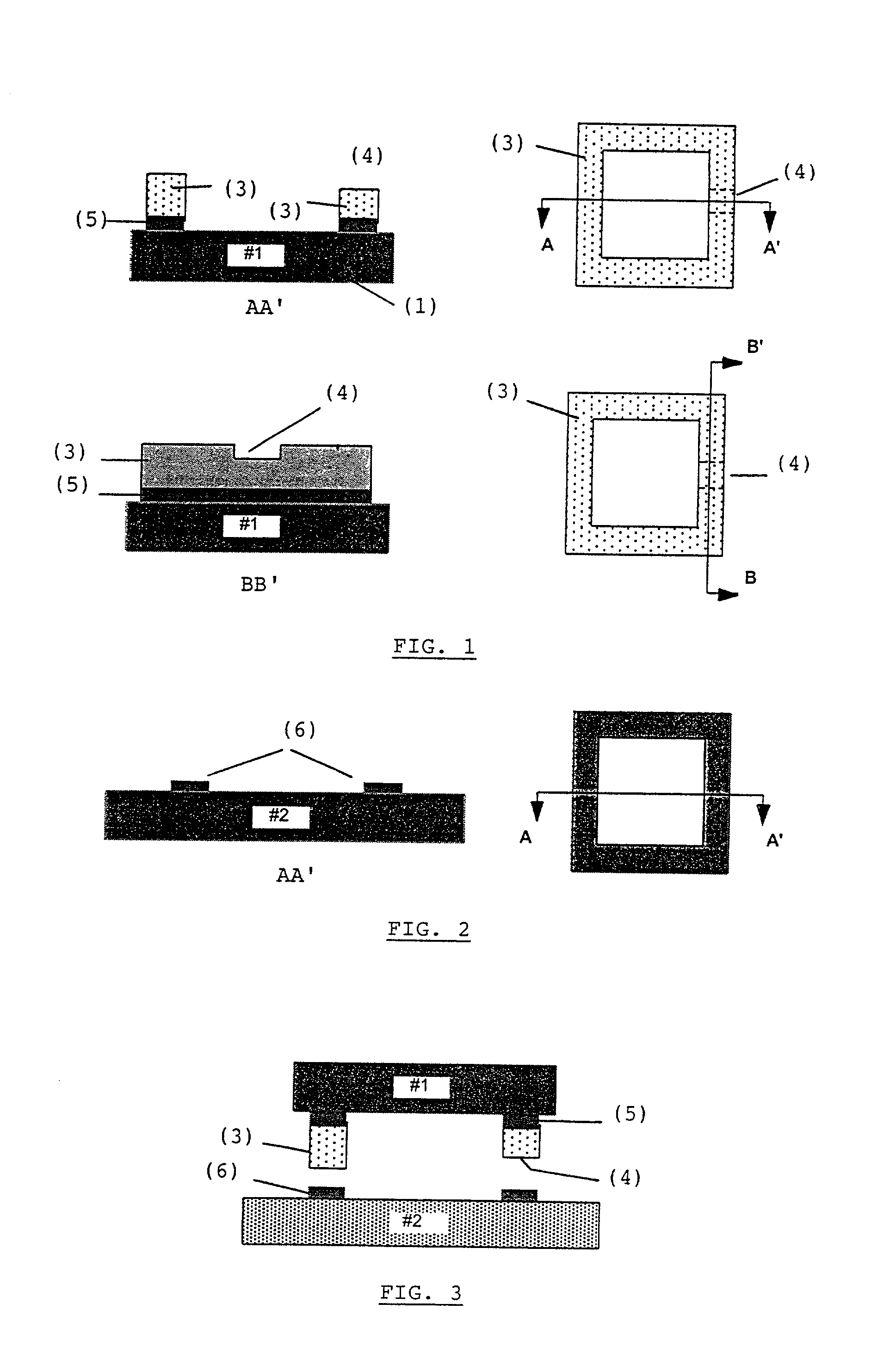 Method of fabrication of a microstructure having an internal cavity