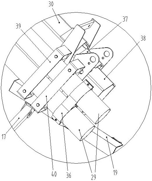 Deep cleaning construction method for channel side slope