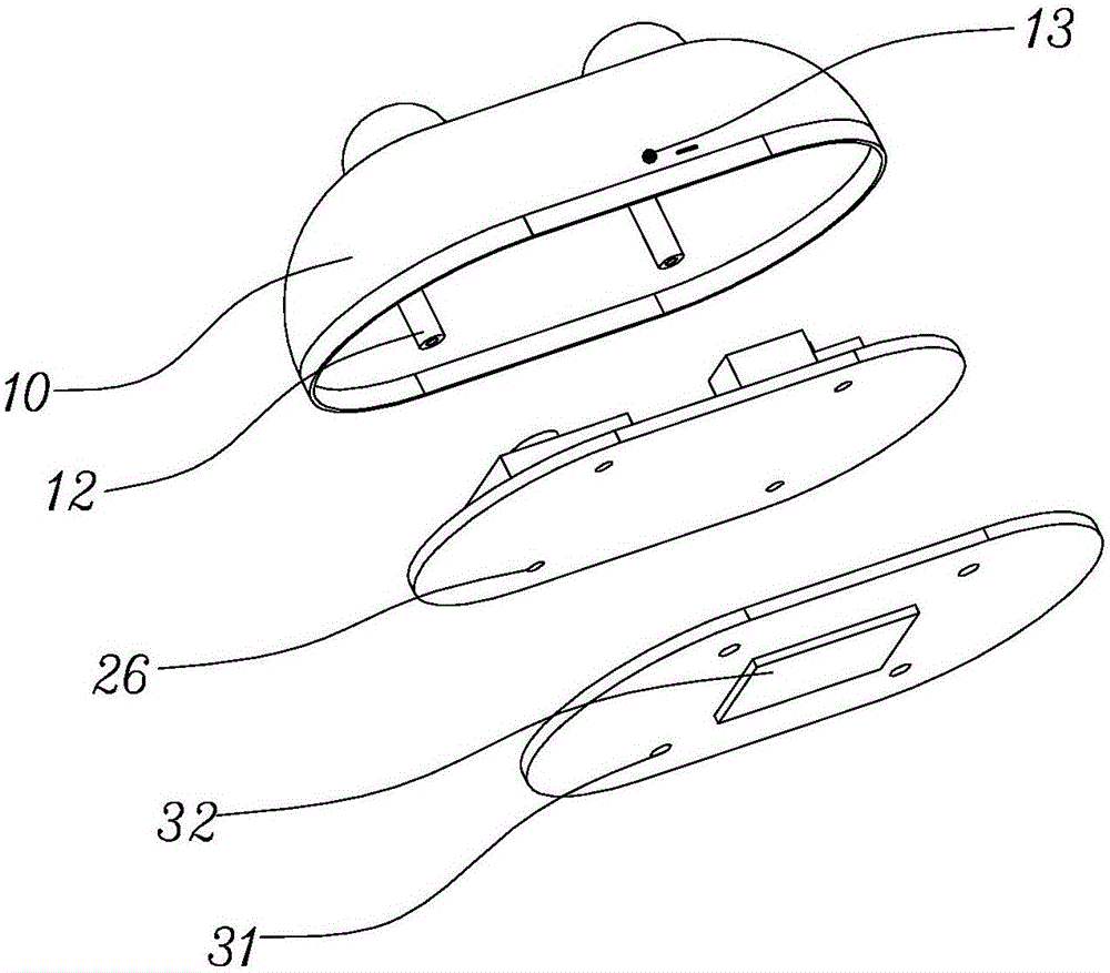 Light and infrared integrated induction device