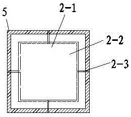 Device for calibrating perpendicularity and rectifying deviation of tower crane and construction method thereof