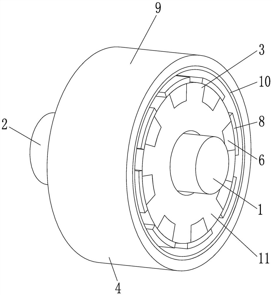 A kind of permanent magnet clutch and its assembly method