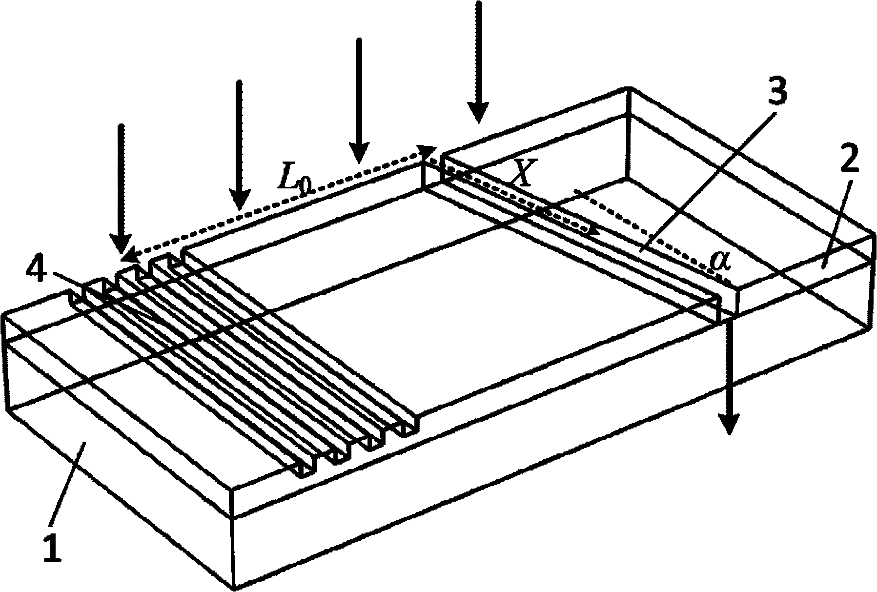 An integrated surface plasmon refractive index sensor and its detection and analysis method