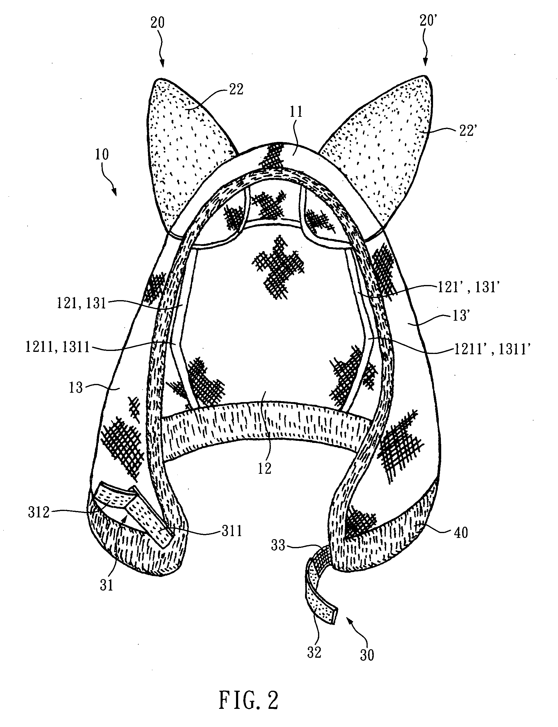 Fly shield to protect the head of a horse