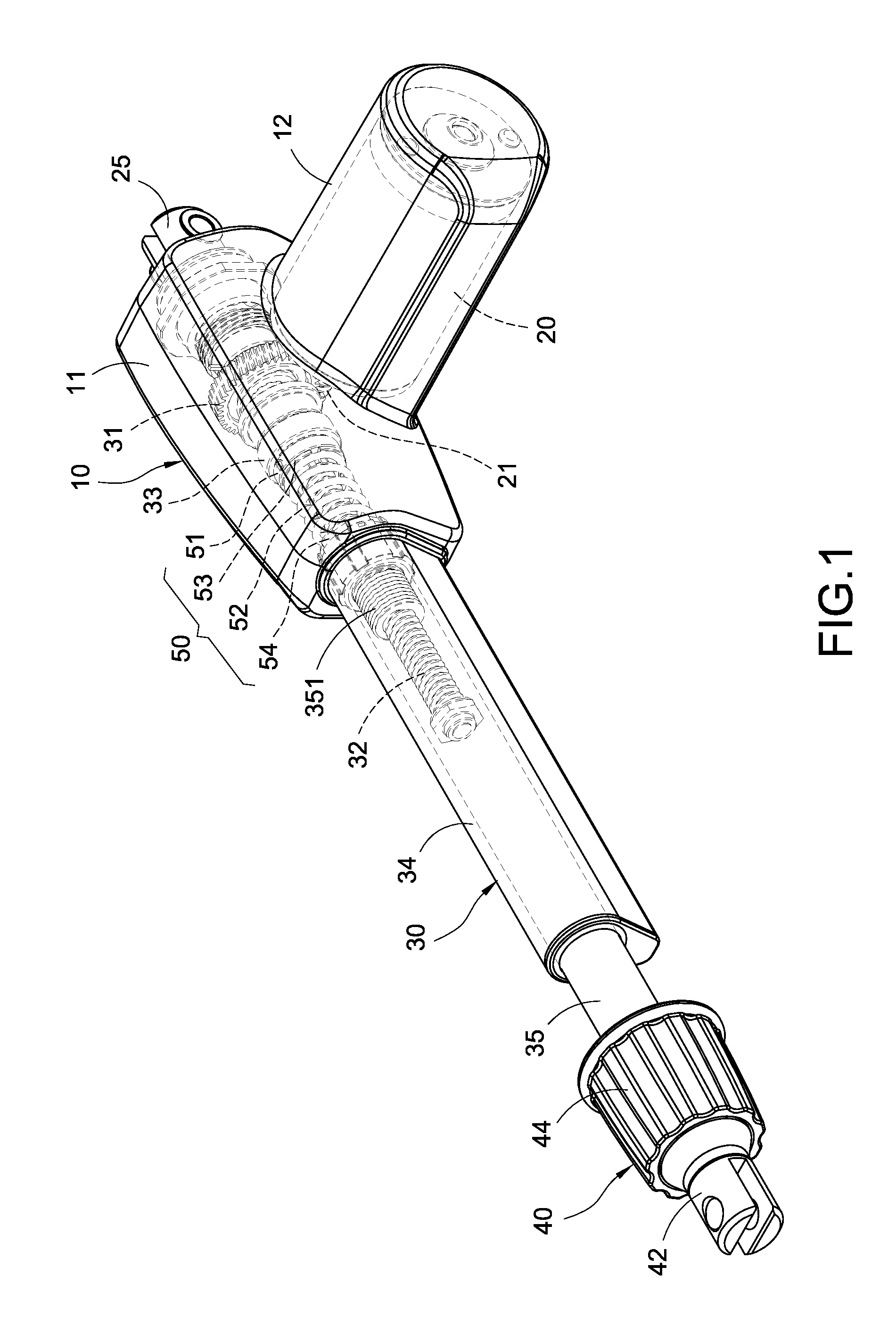 Actuator having buffer structure