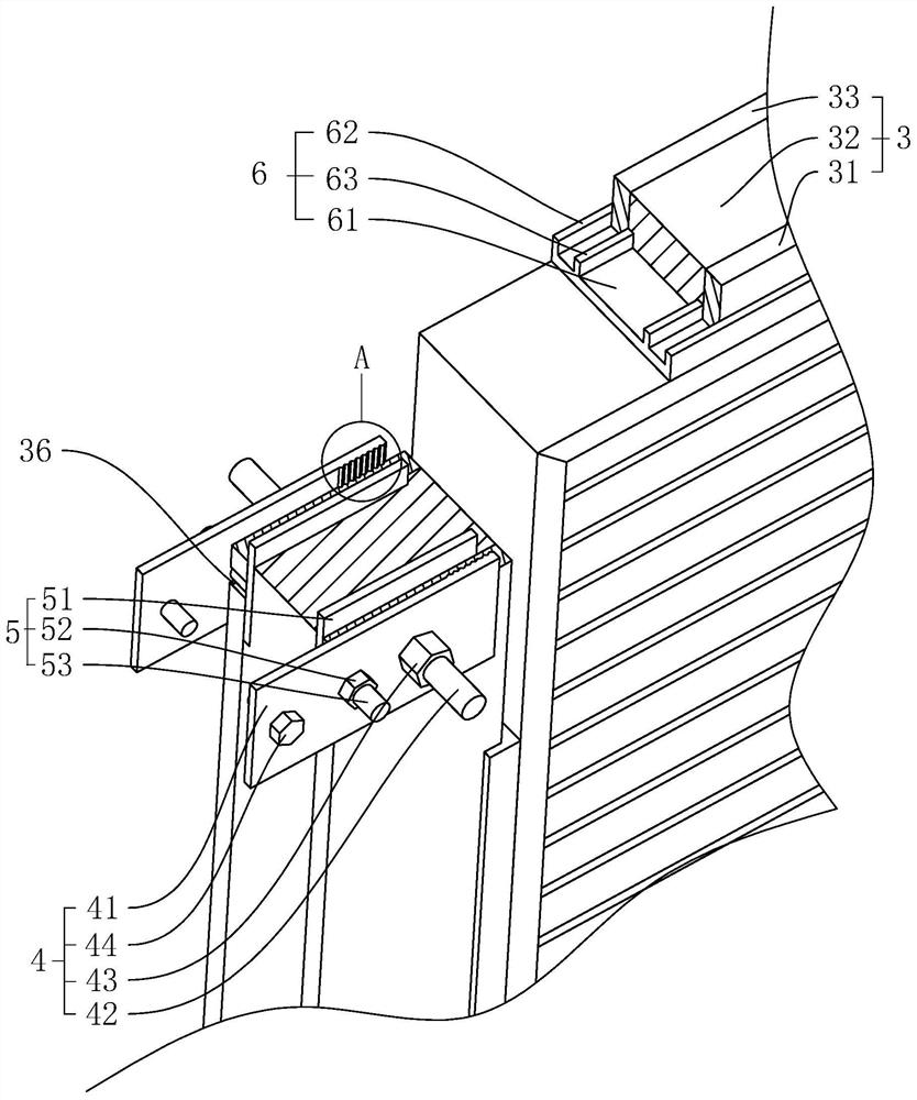 Noise reduction structure for air-cooled heat pump and cooling tower and its construction technology