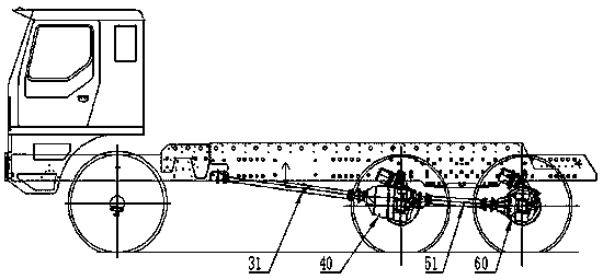 Heavy truck duplex driving axle capable of achieving double speeds