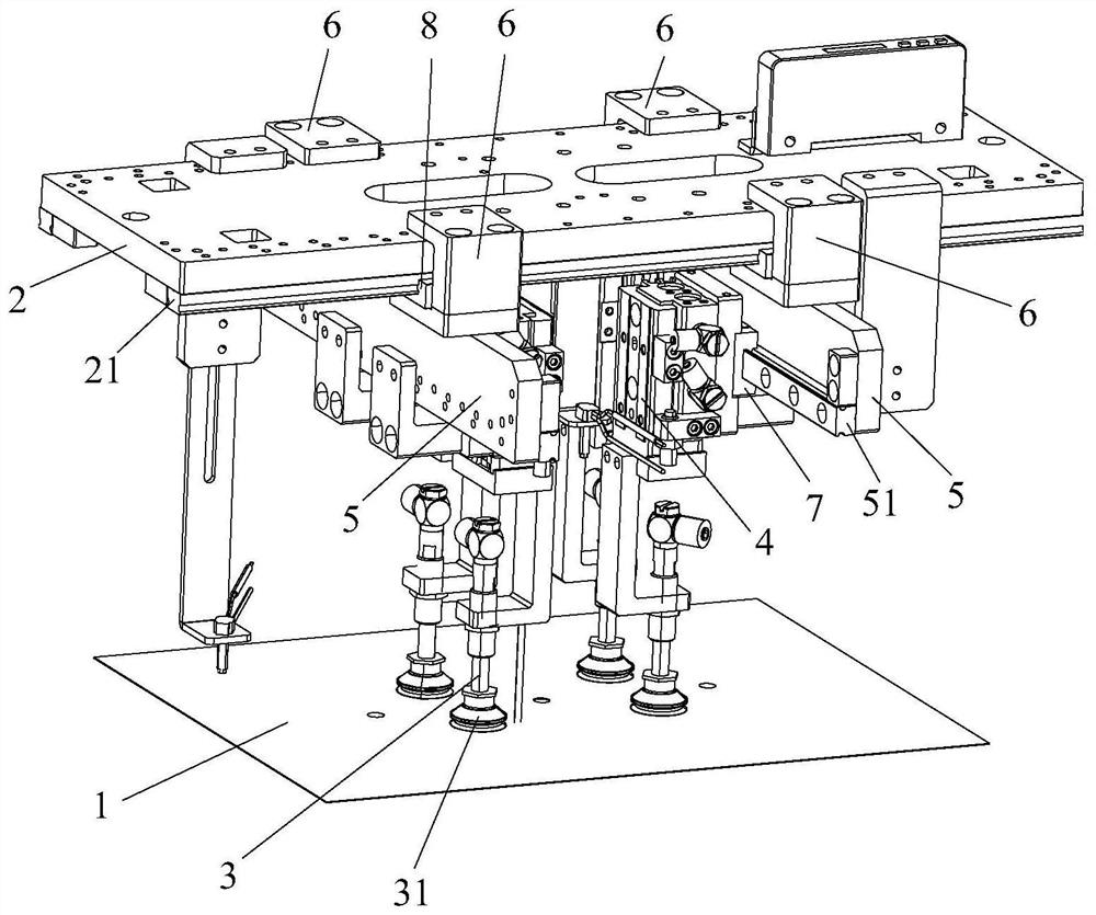 Conductive film separating device